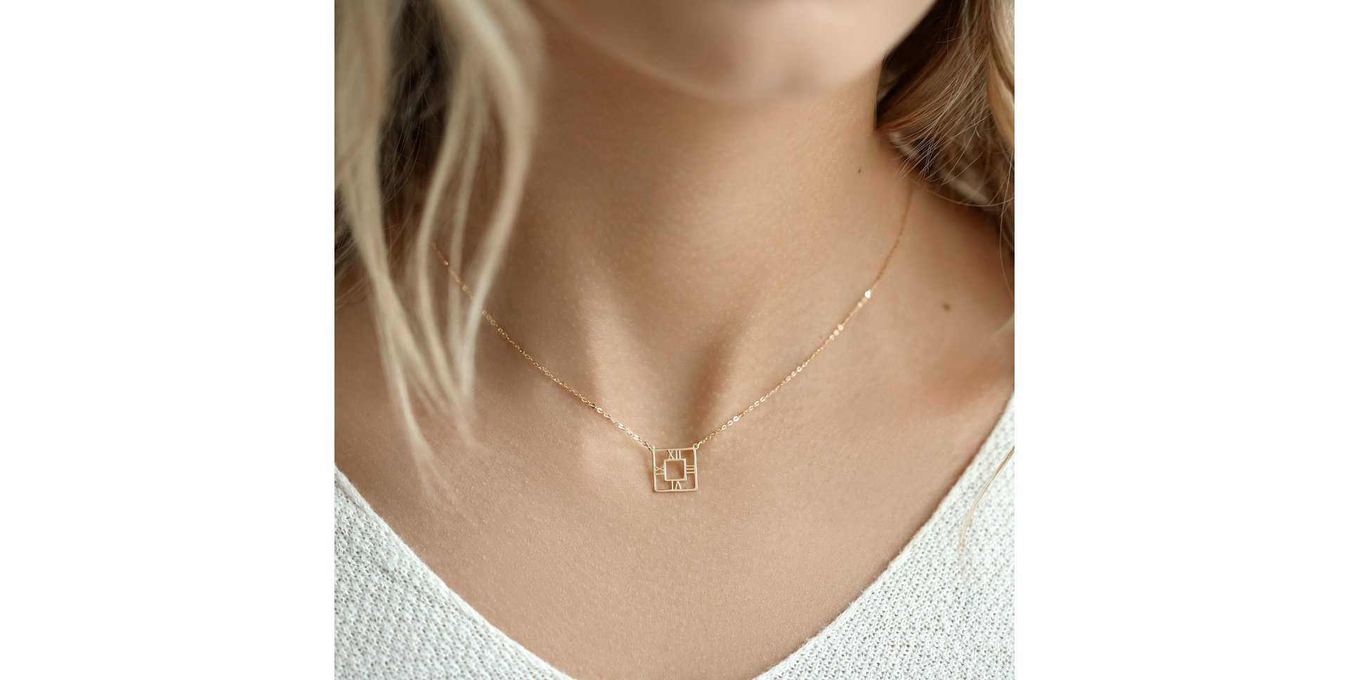 Náhrdelník s diamantom Special Time