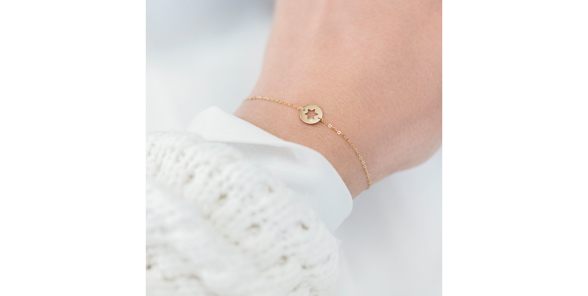 Náramok s diamantom Jude Star