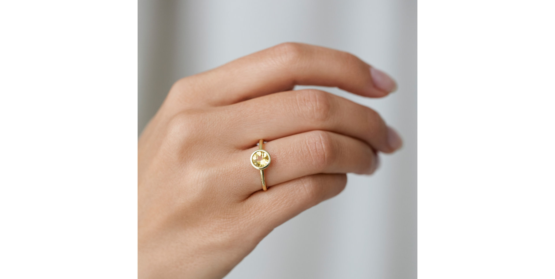 Prsteň s peridotom Bonbon