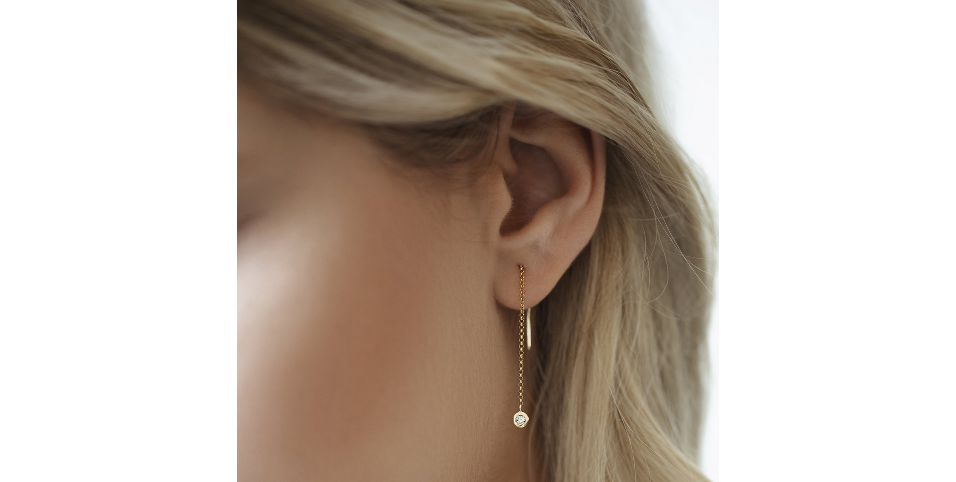 Náušnice s diamantom Amazing Heaven