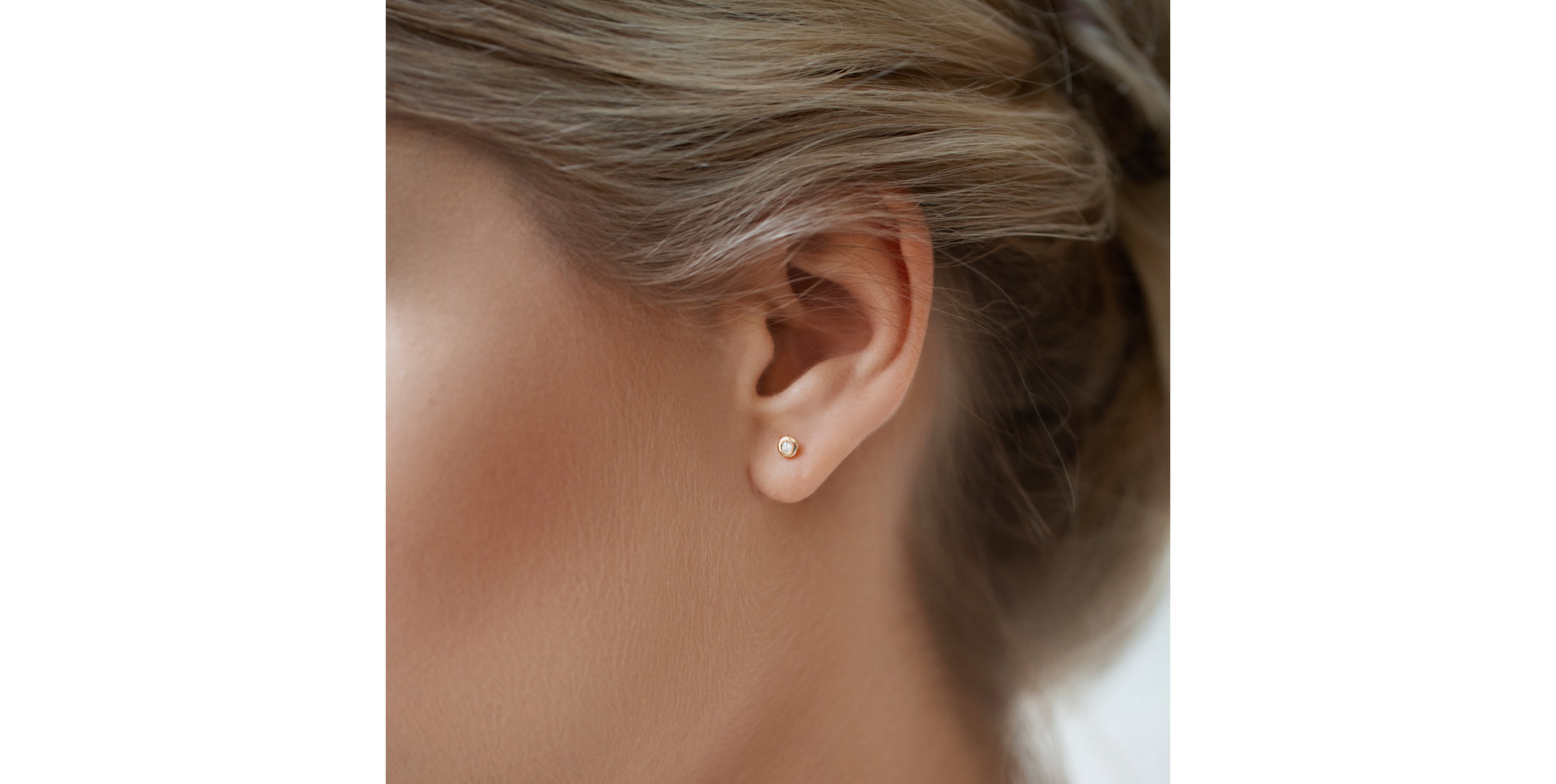 Náušnice s diamantom Amazing Heaven