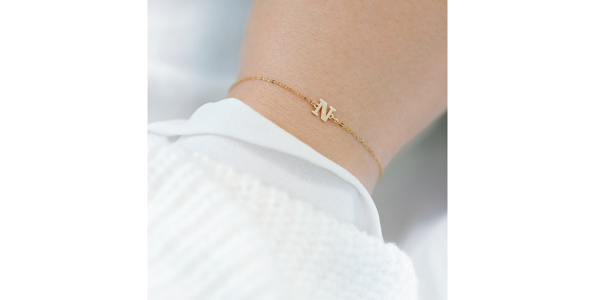 Náramok s diamantom Classic Big B