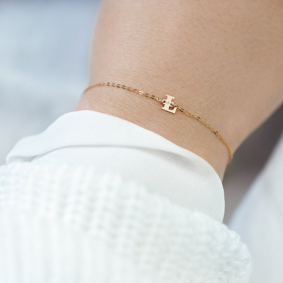 Náramok s diamantom Classic Big D