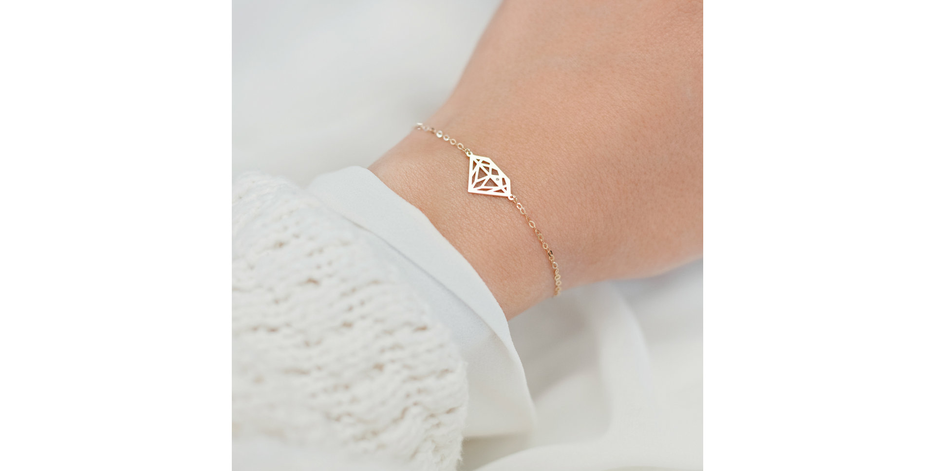 Náramok s diamantom Diamond