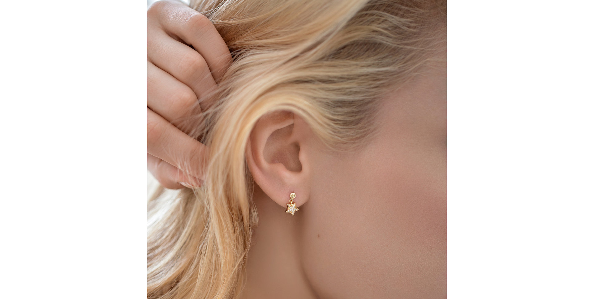 Náušnice s diamantmi Amazing Night