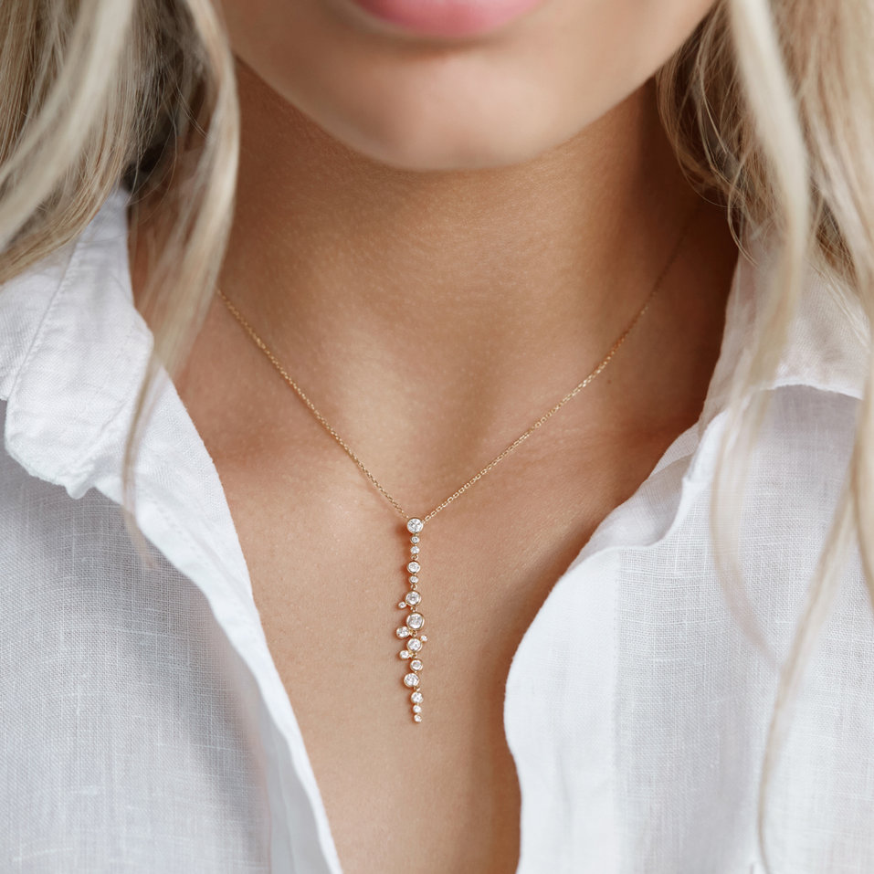 Přívěsok s diamantmi a rubínmi 244800474B.RBN.A