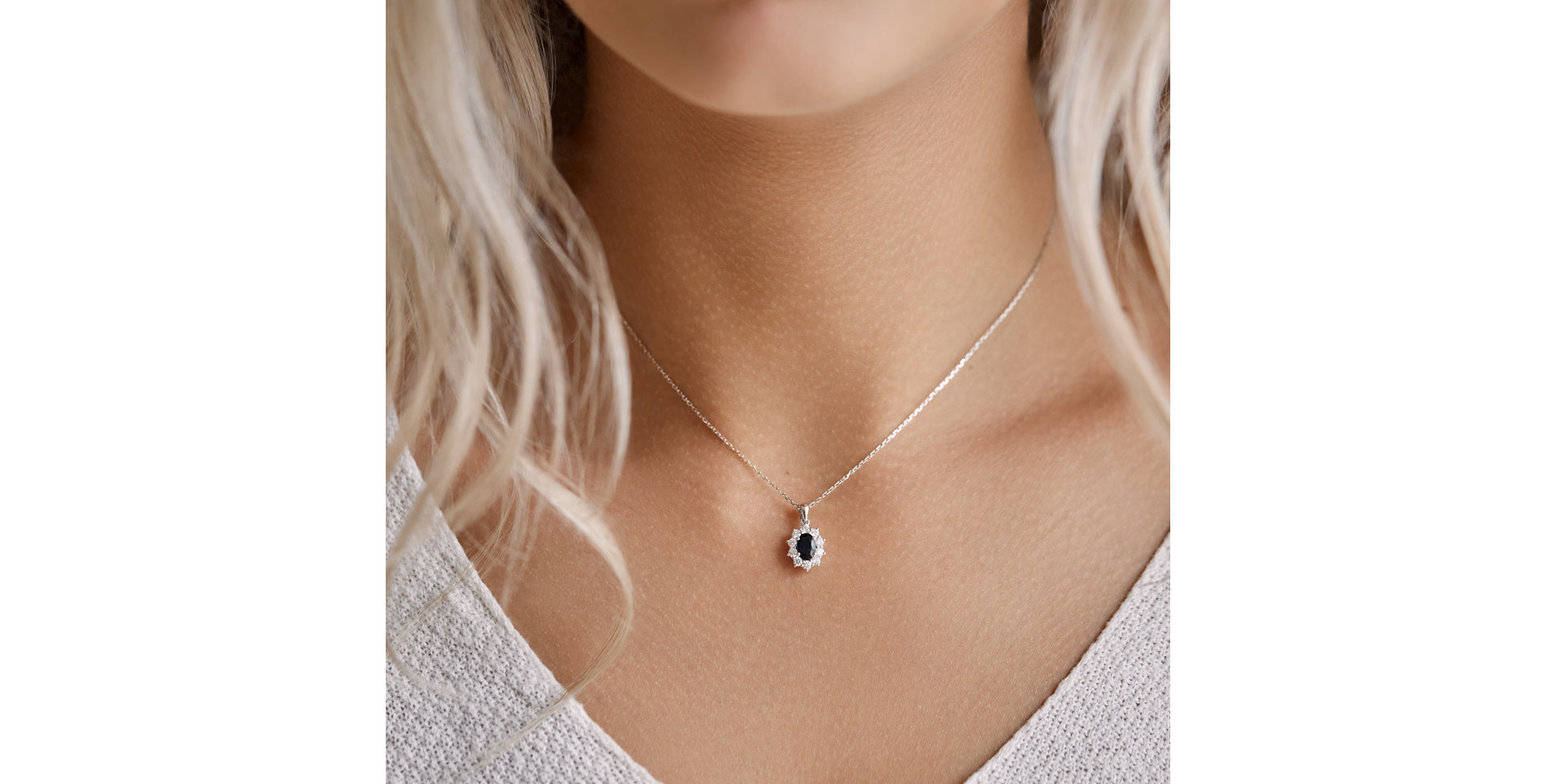 Přívěsok s rubínom a diamantmi Goddess Elegance