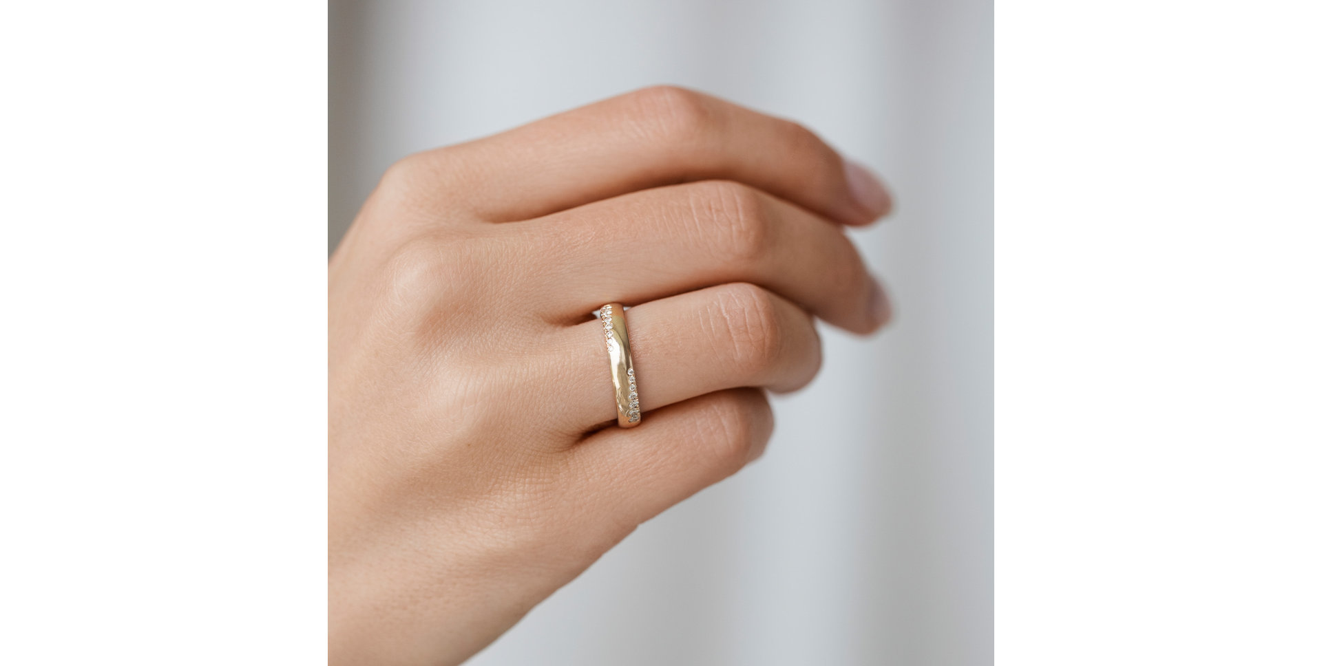 Prsteň s diamantmi Midnight Love