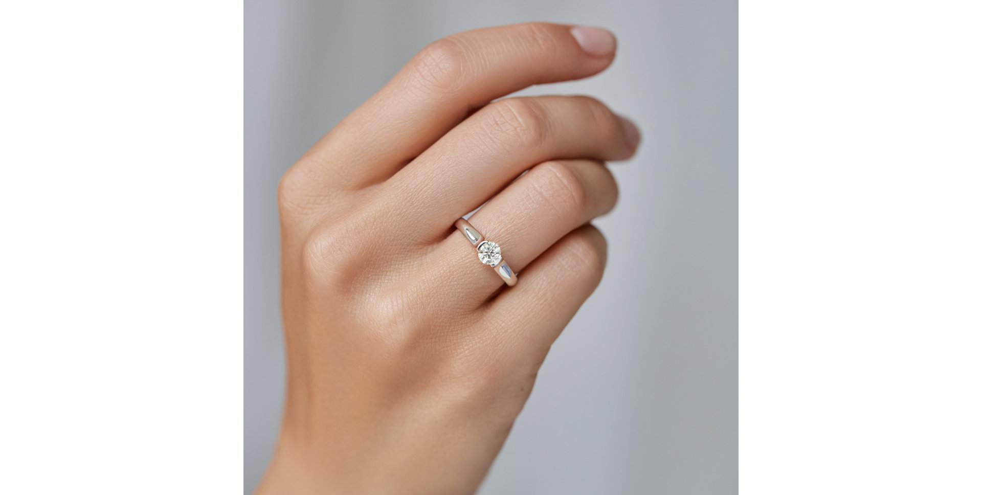 Prsteň s diamantom Brilliant Love