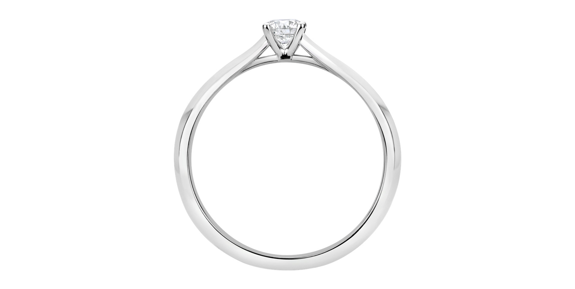 Prsteň s diamantom Forever Love