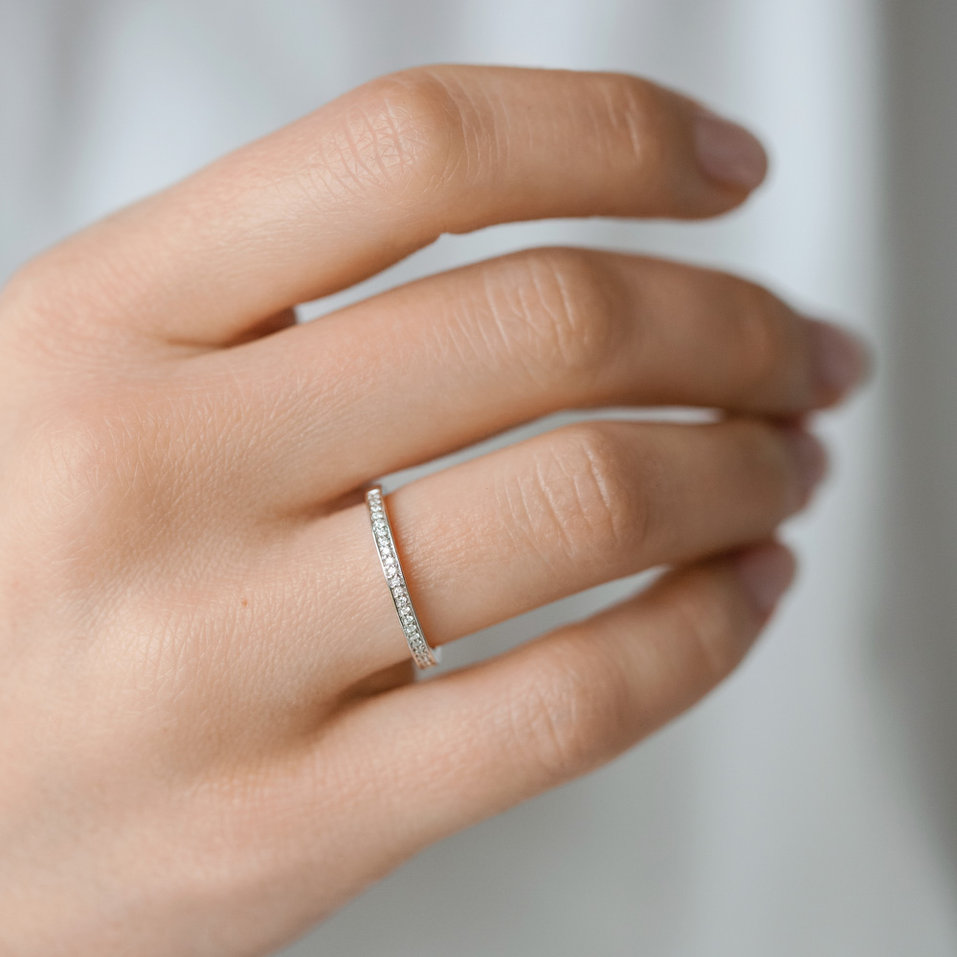 Prsteň s diamantmi Shiny Dawn