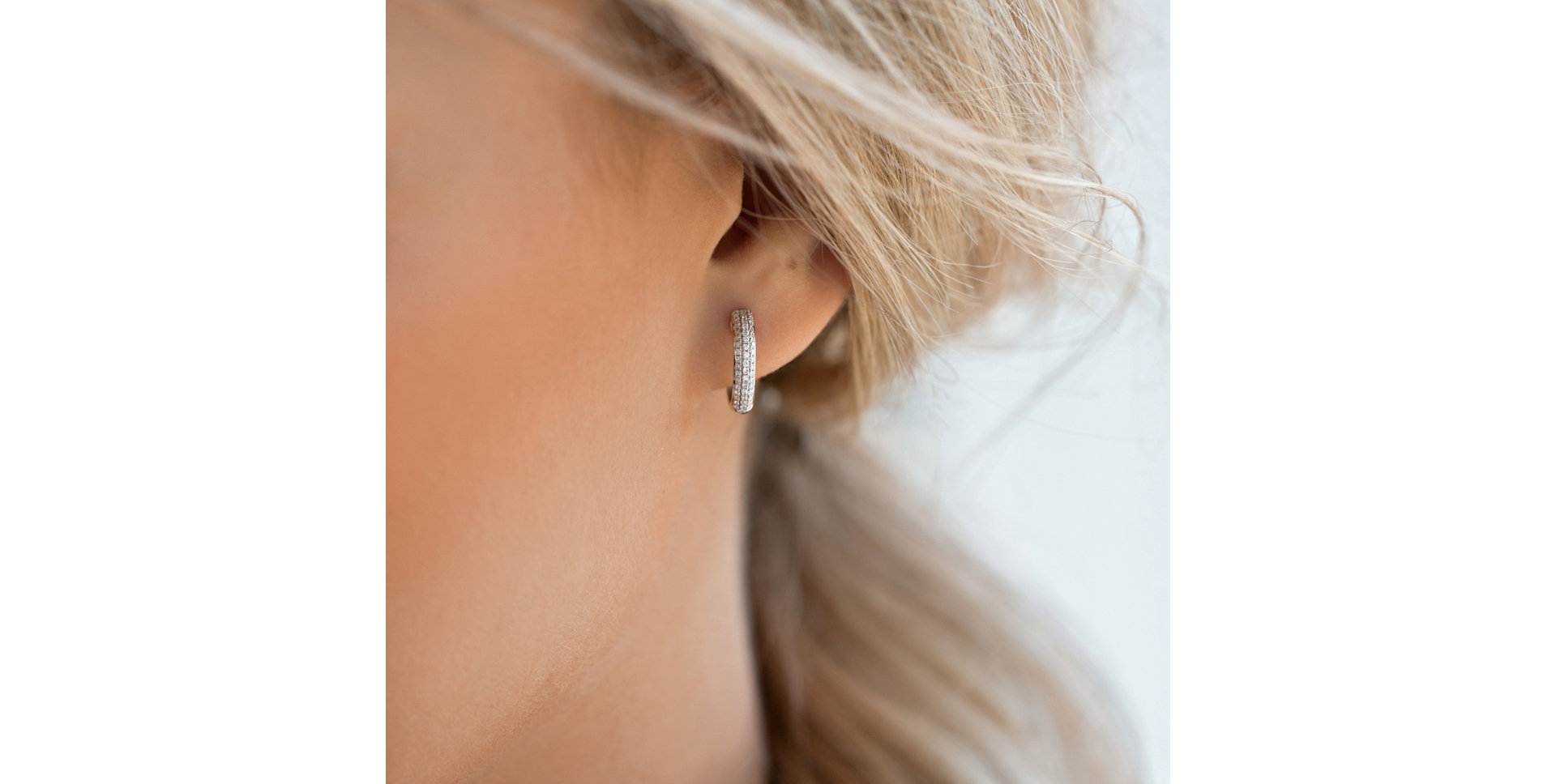 Náušnice s diamantmi Shiny Melody