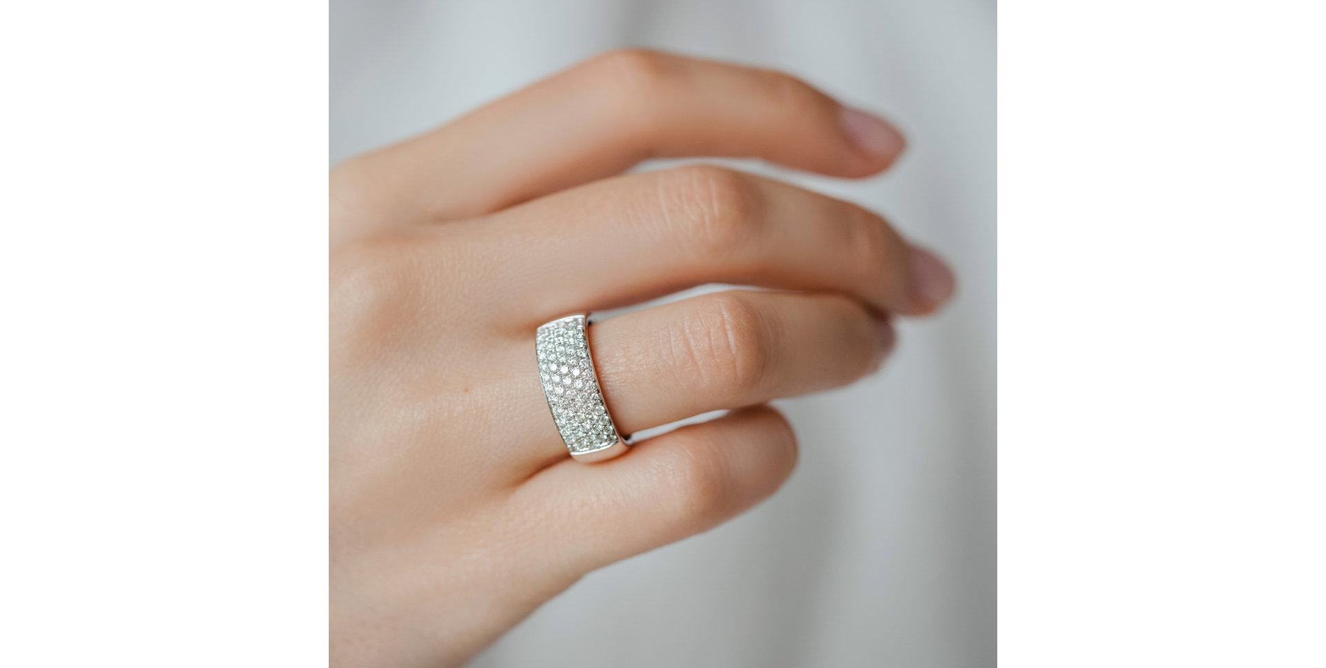 Prsteň s diamantmi Shiny Sin