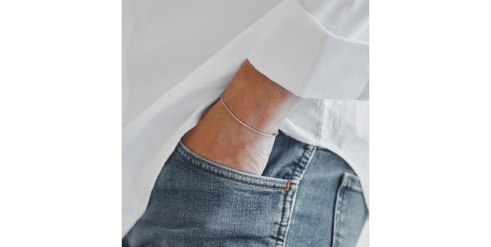 Pánsky náramok so šnúrkou Shamballa