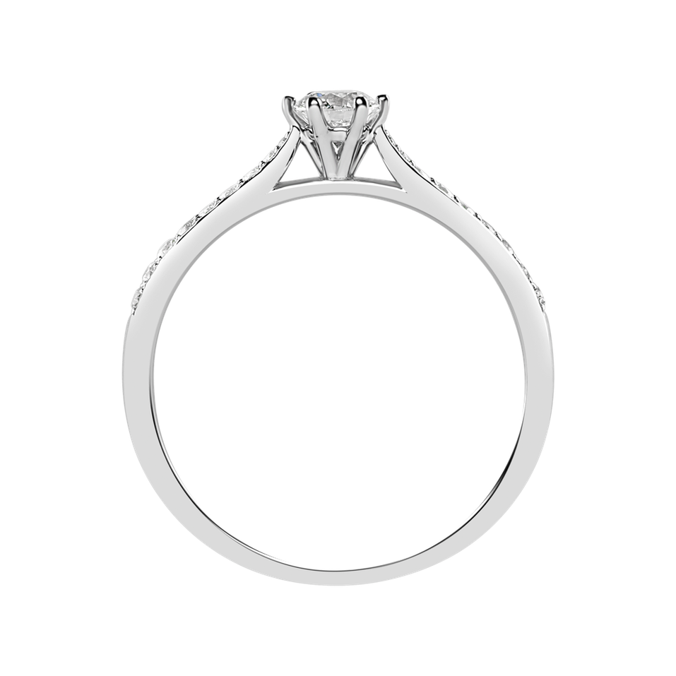 Prsteň s diamantmi Midnight Romance
