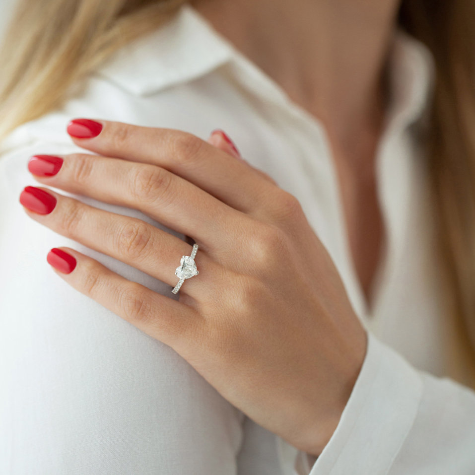 Prsteň s diamantmi Love Celebration