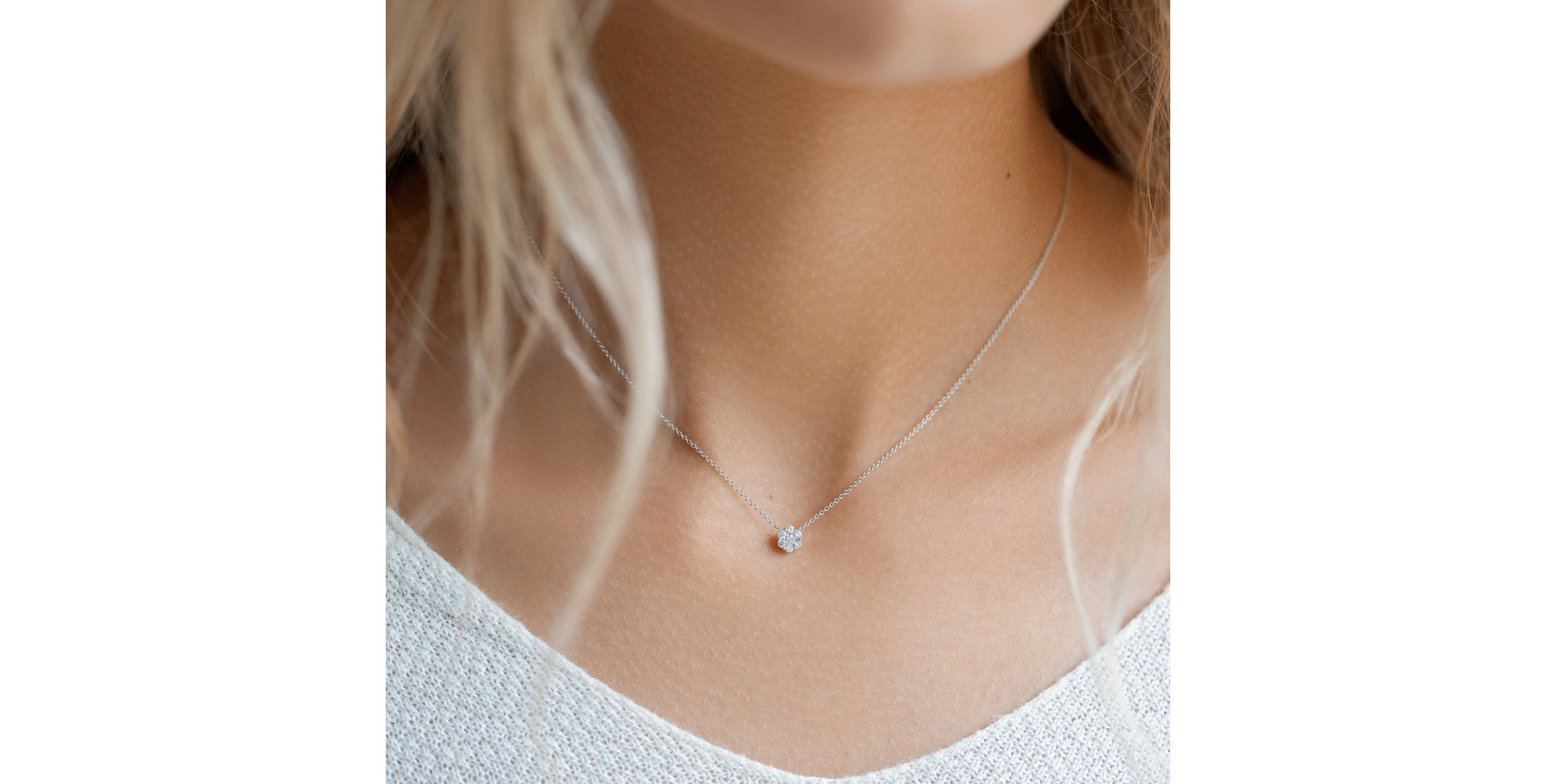 Náhrdelník s diamantmi Shiny Constellation