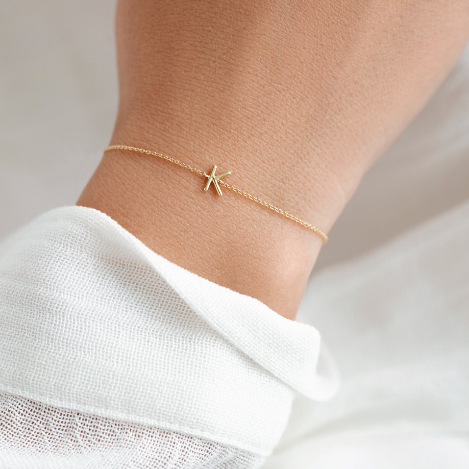 Náramok s diamantom Round Line K