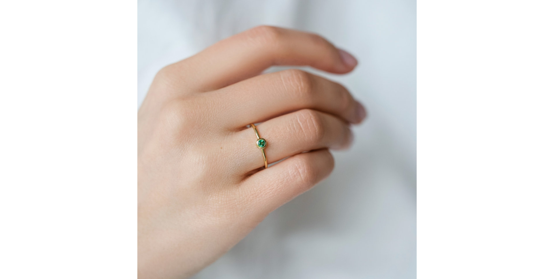 Prsteň s peridotom Bonbon