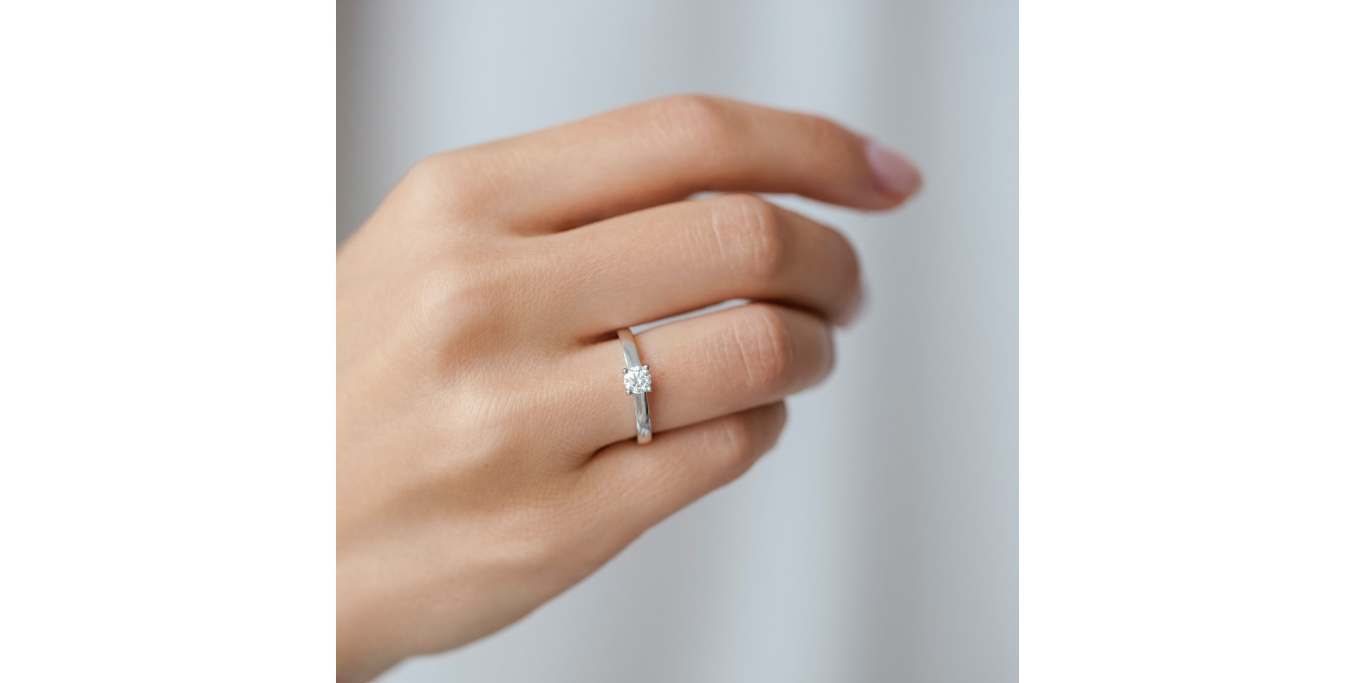 Prsteň s diamantom Spark of Love