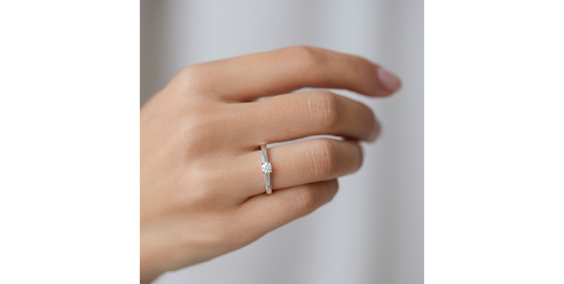 Prsteň s diamantom Spark of Love