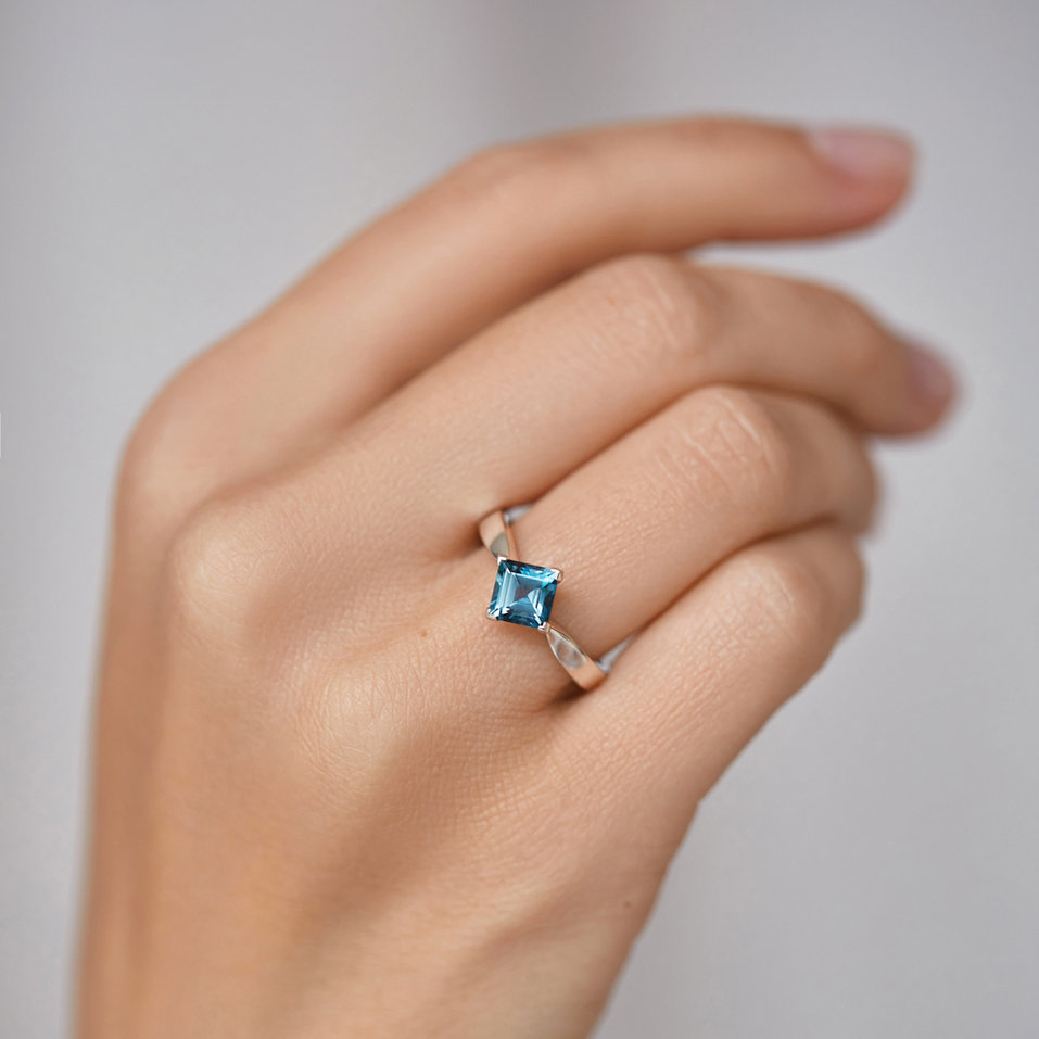 Prsteň s ametystom brazil Bonbon