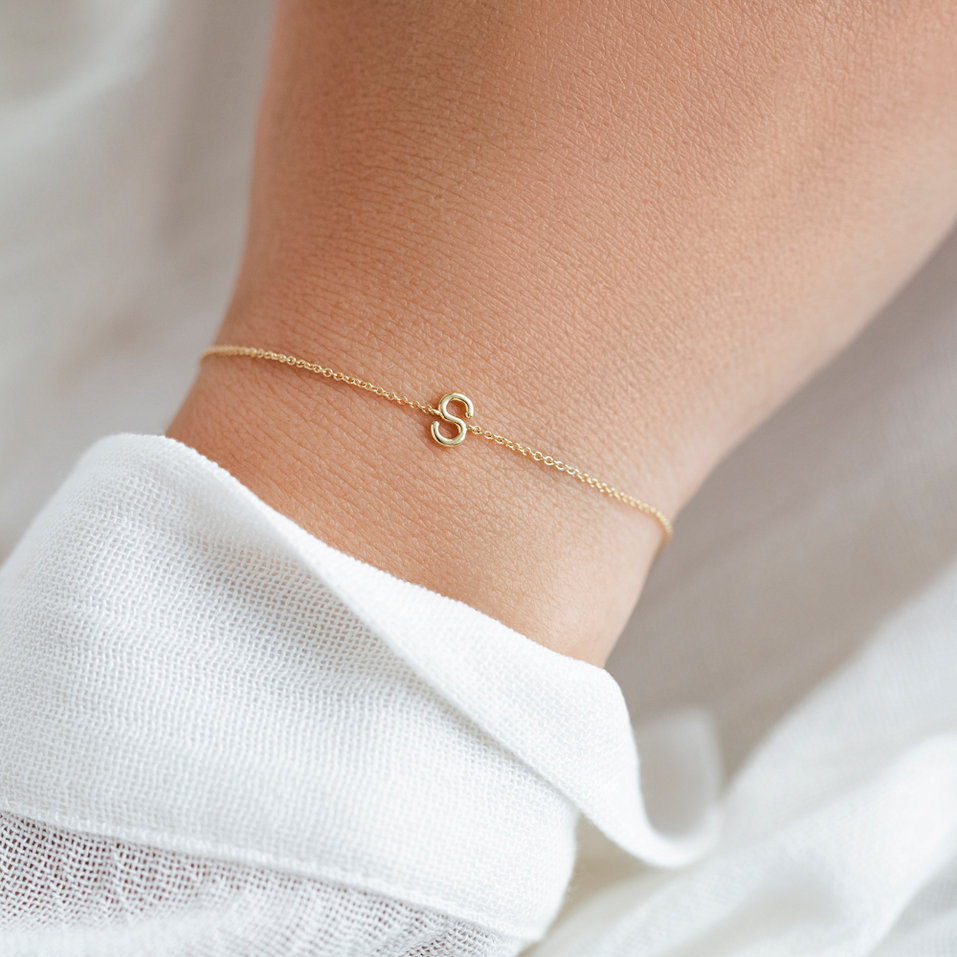 Náramok s diamantom Round Line S