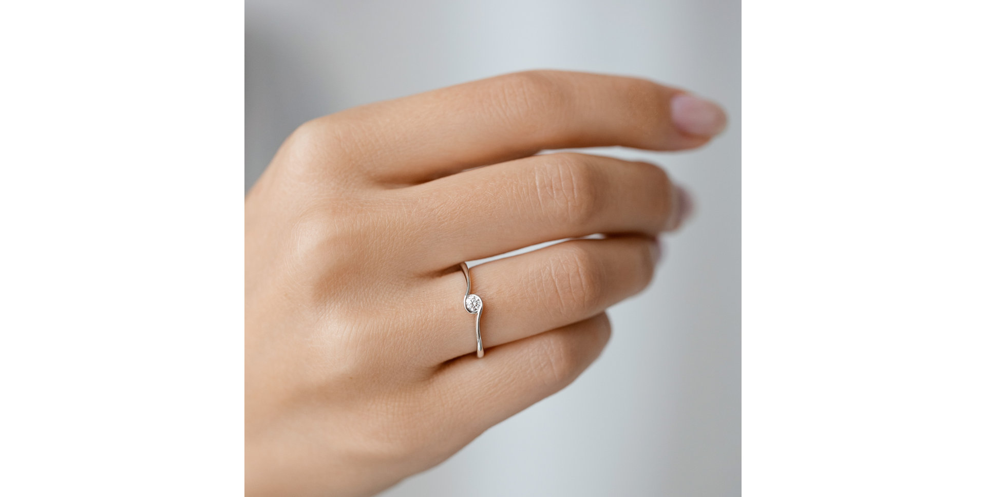Prsteň s diamantom Shiny Joy