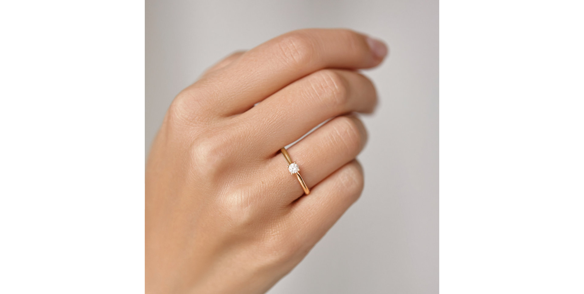 Prsteň s diamantom Forever Love