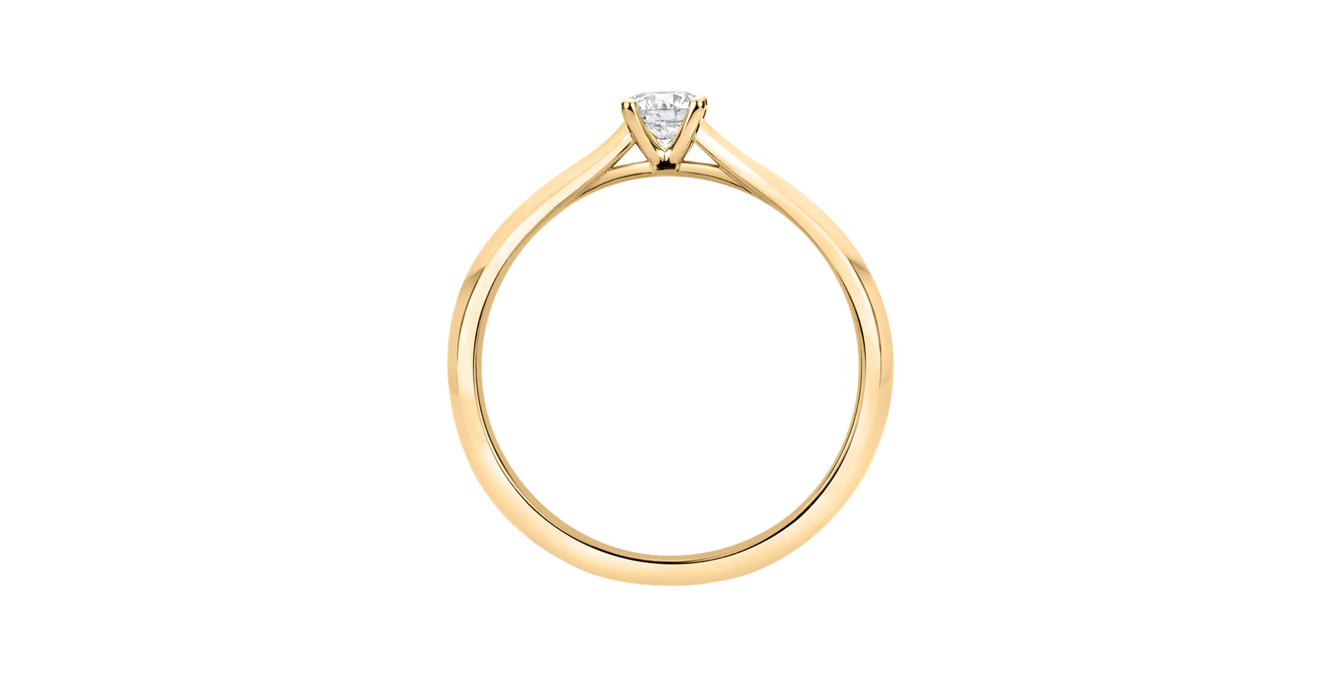 Prsteň s diamantom Forever Love