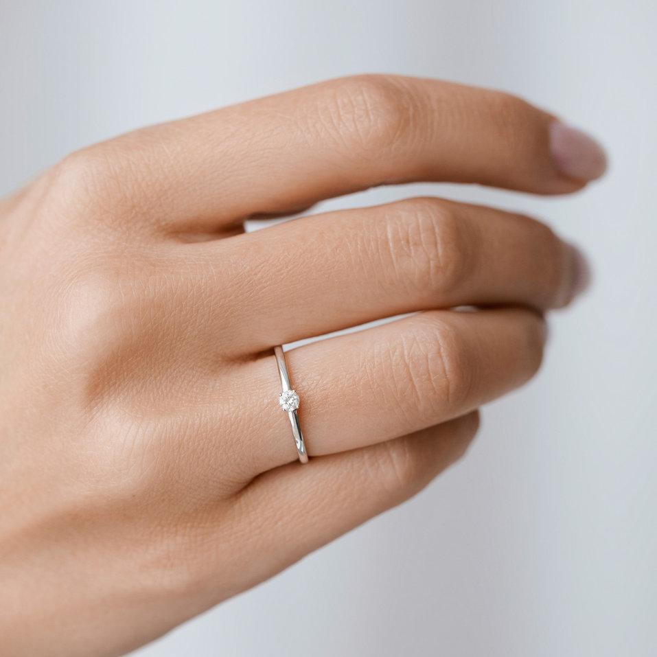 Prsteň s diamantom Space Dream