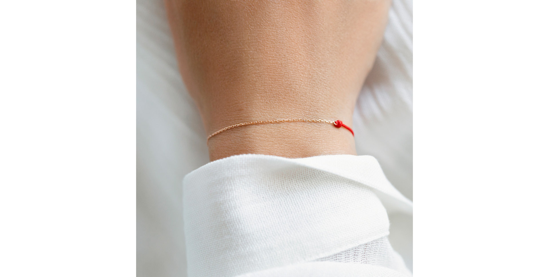 Dámsky náramok so šnúrkou Shiny Chain