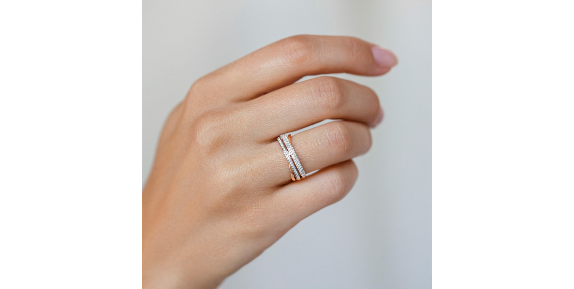 Prsteň s diamantmi Shine Vesper