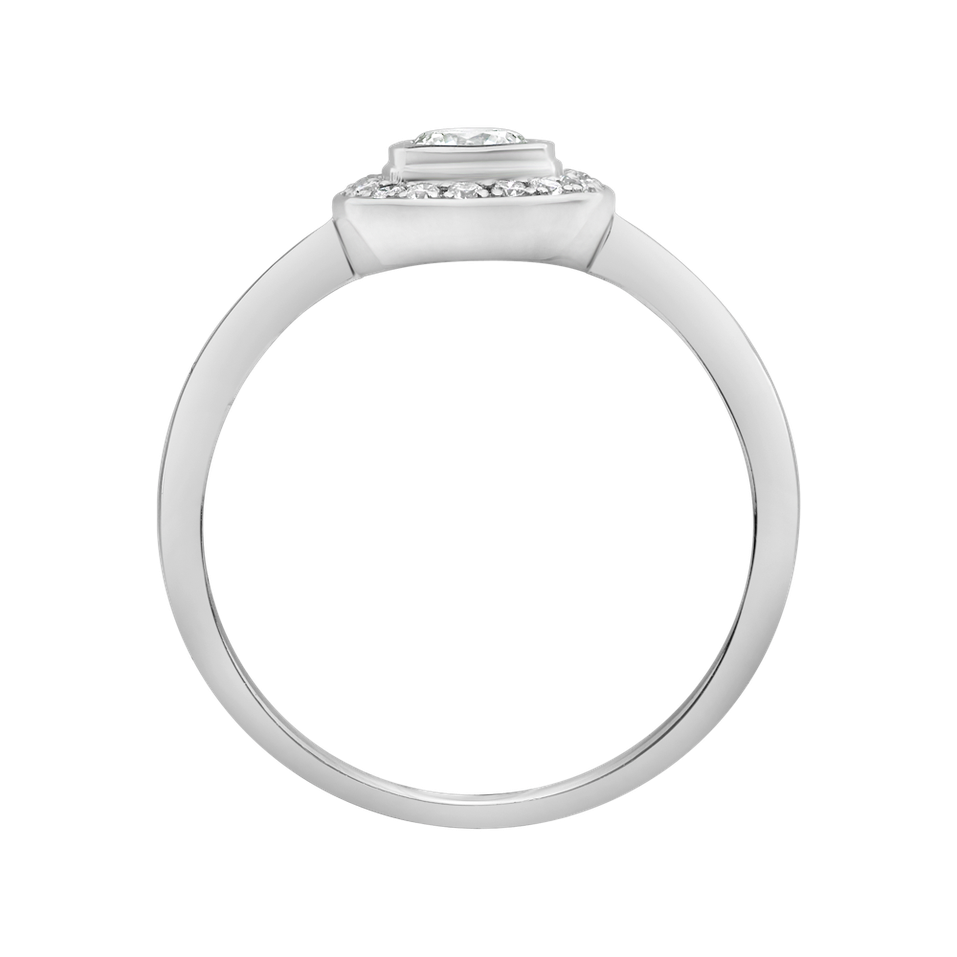 Prsteň s diamantmi Sun Highness