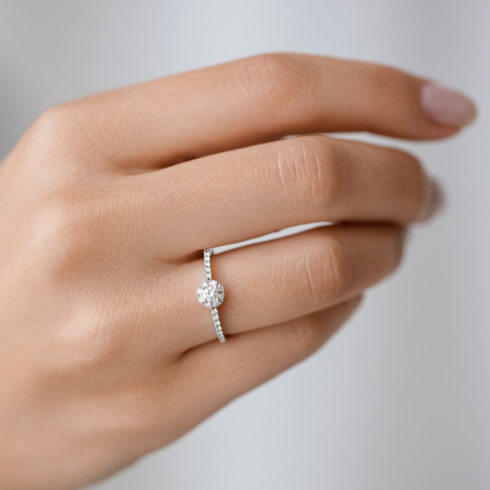 Prsteň s diamantmi Eternal Sparkle