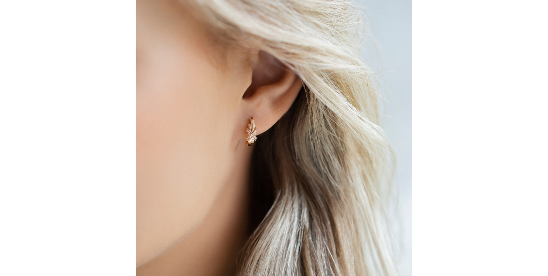 Náušnice s diamantmi Sparkling Galaxy