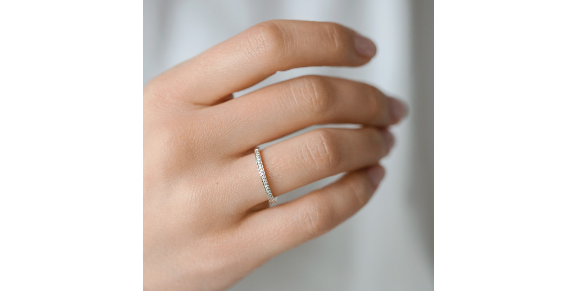 Prsteň s diamantmi Delicate Galaxy