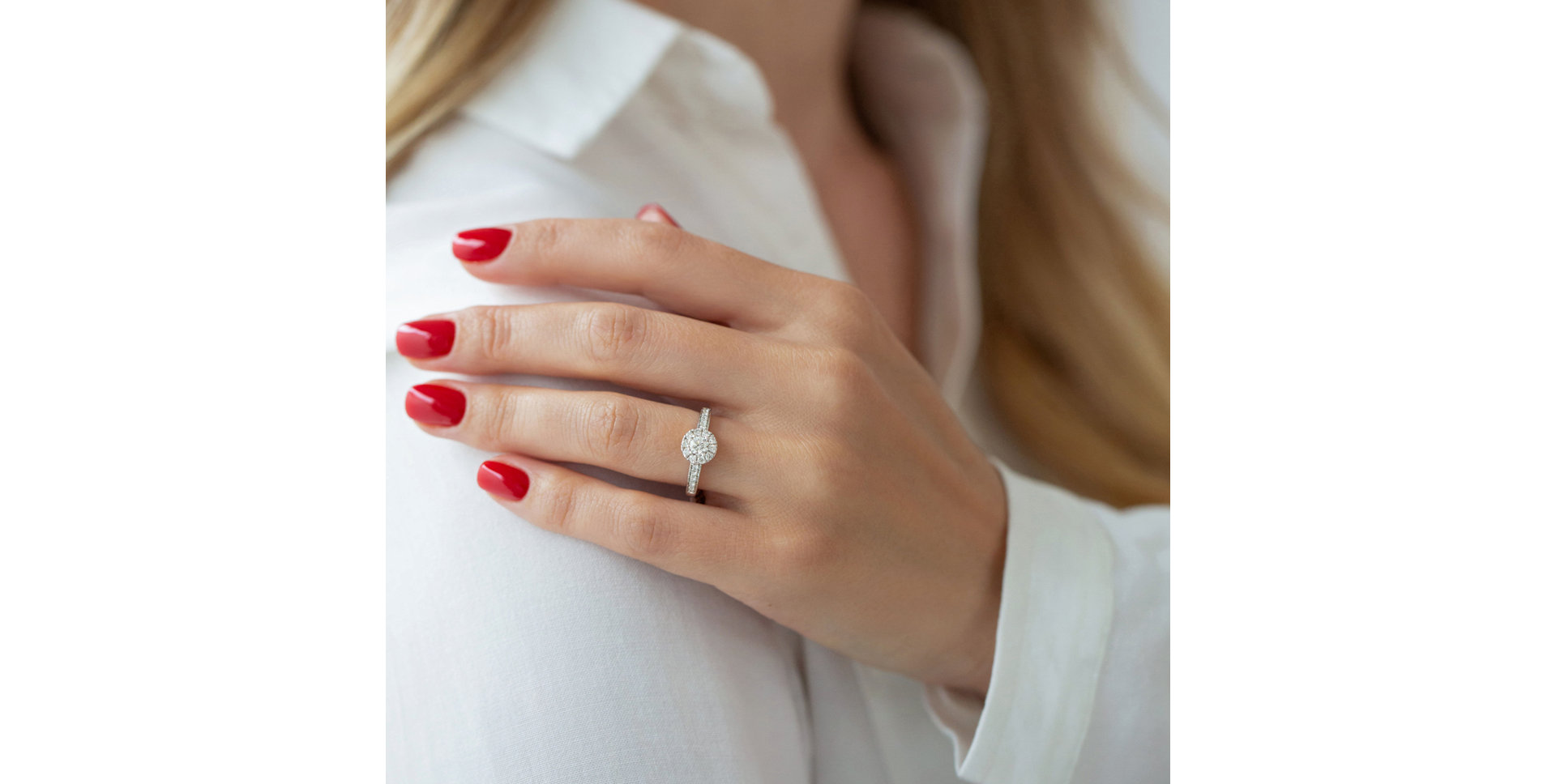 Prsteň s diamantmi Unique Way