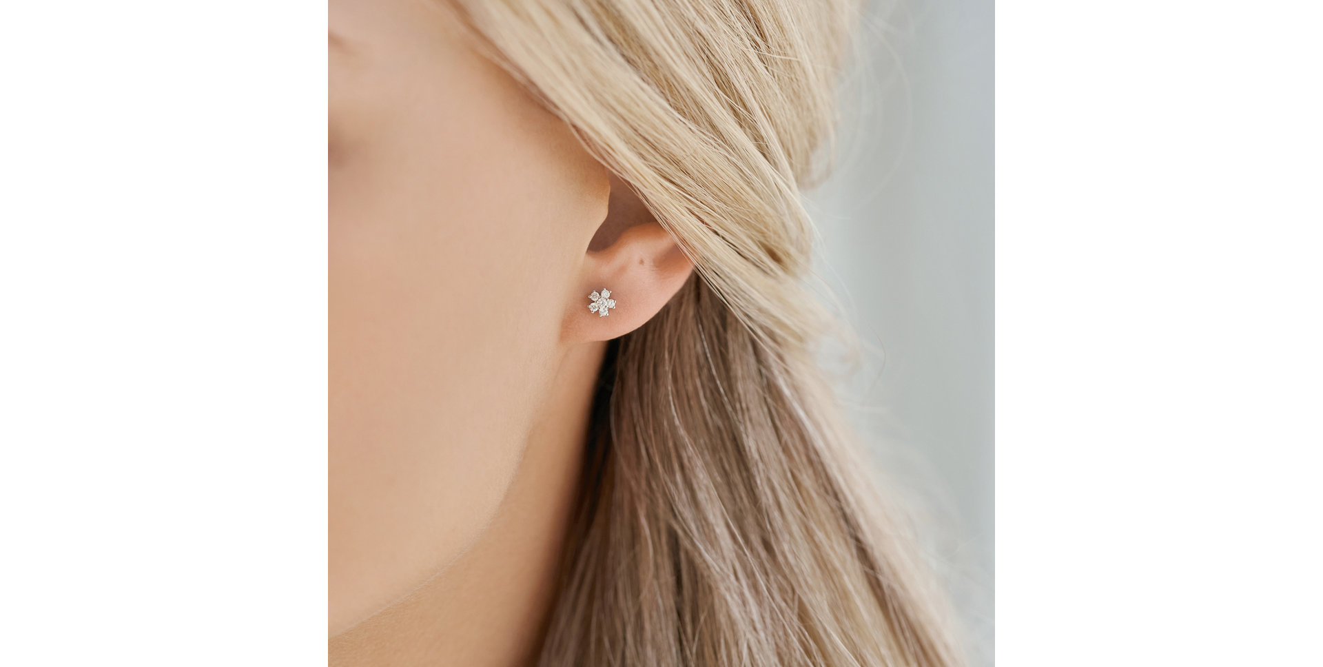 Náušnice s diamantmi Sparkless