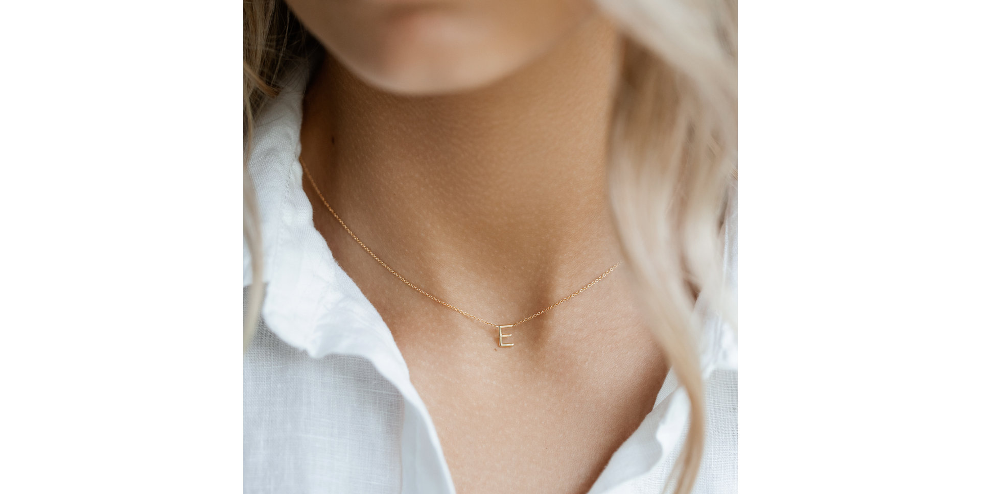 Náhrdelník s diamantom Round Line U