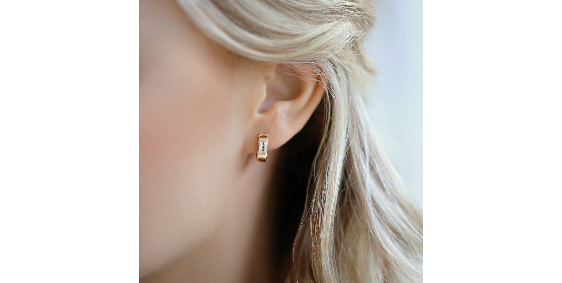 Náušnice s diamantmi Lady Gleam