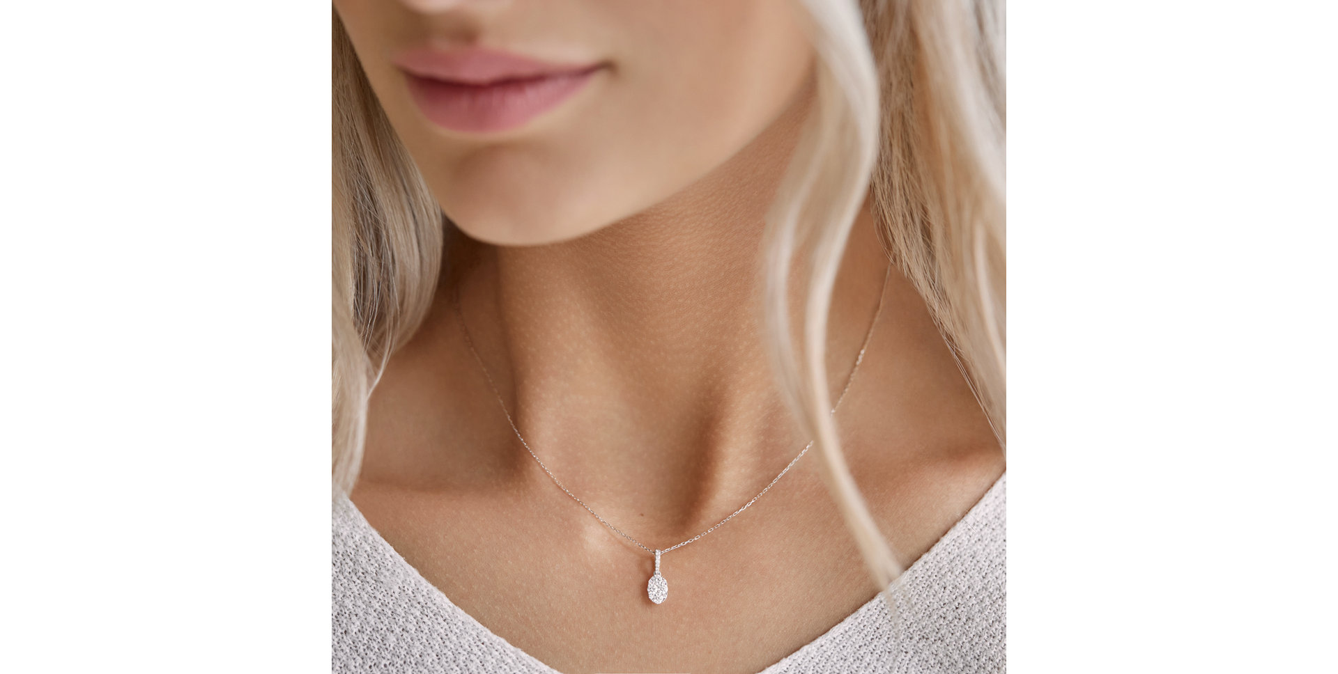 Prívesok s diamantmi Frozen Charm