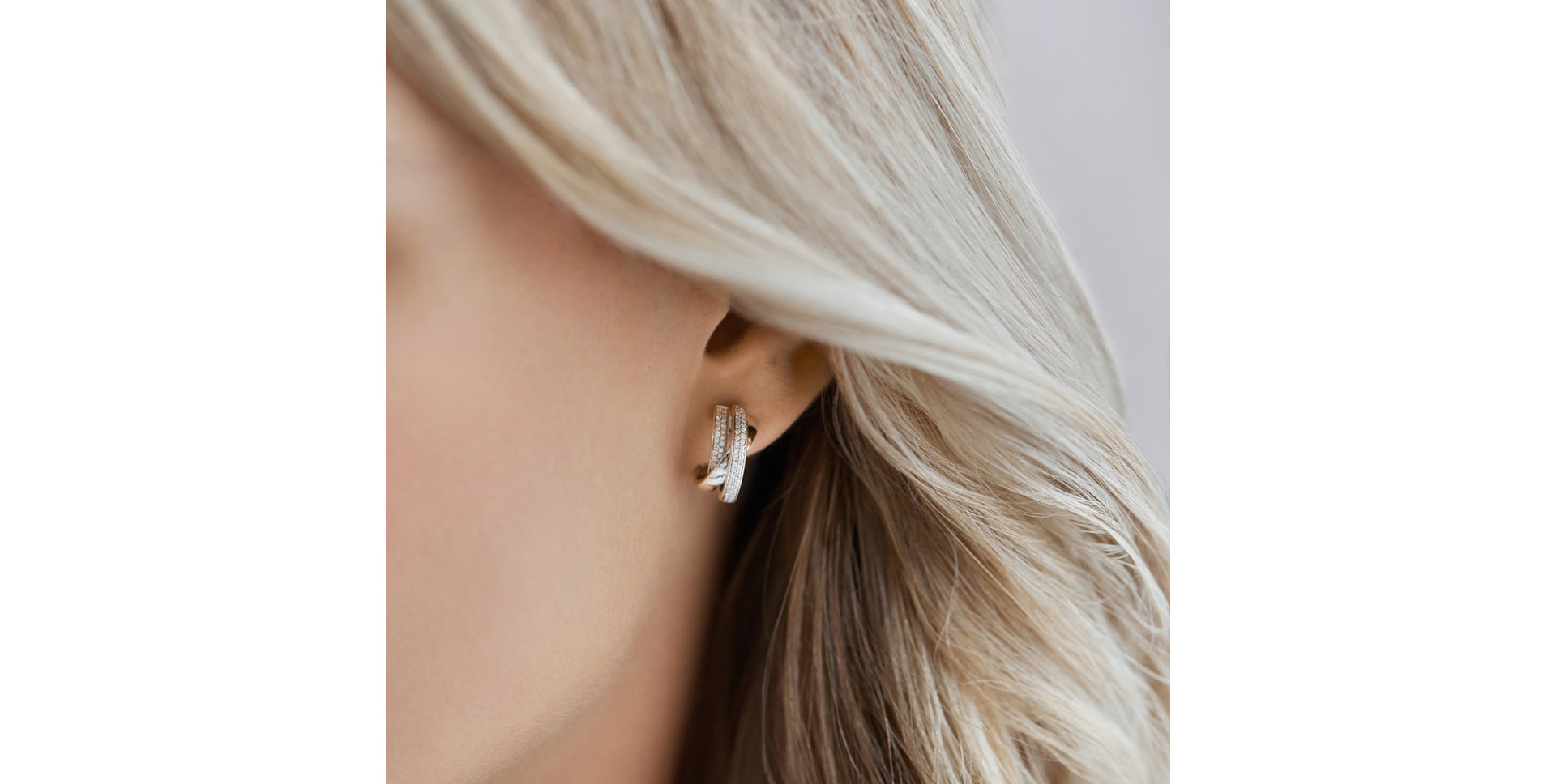 Náušnice s diamantmi Miracle Labyrinth