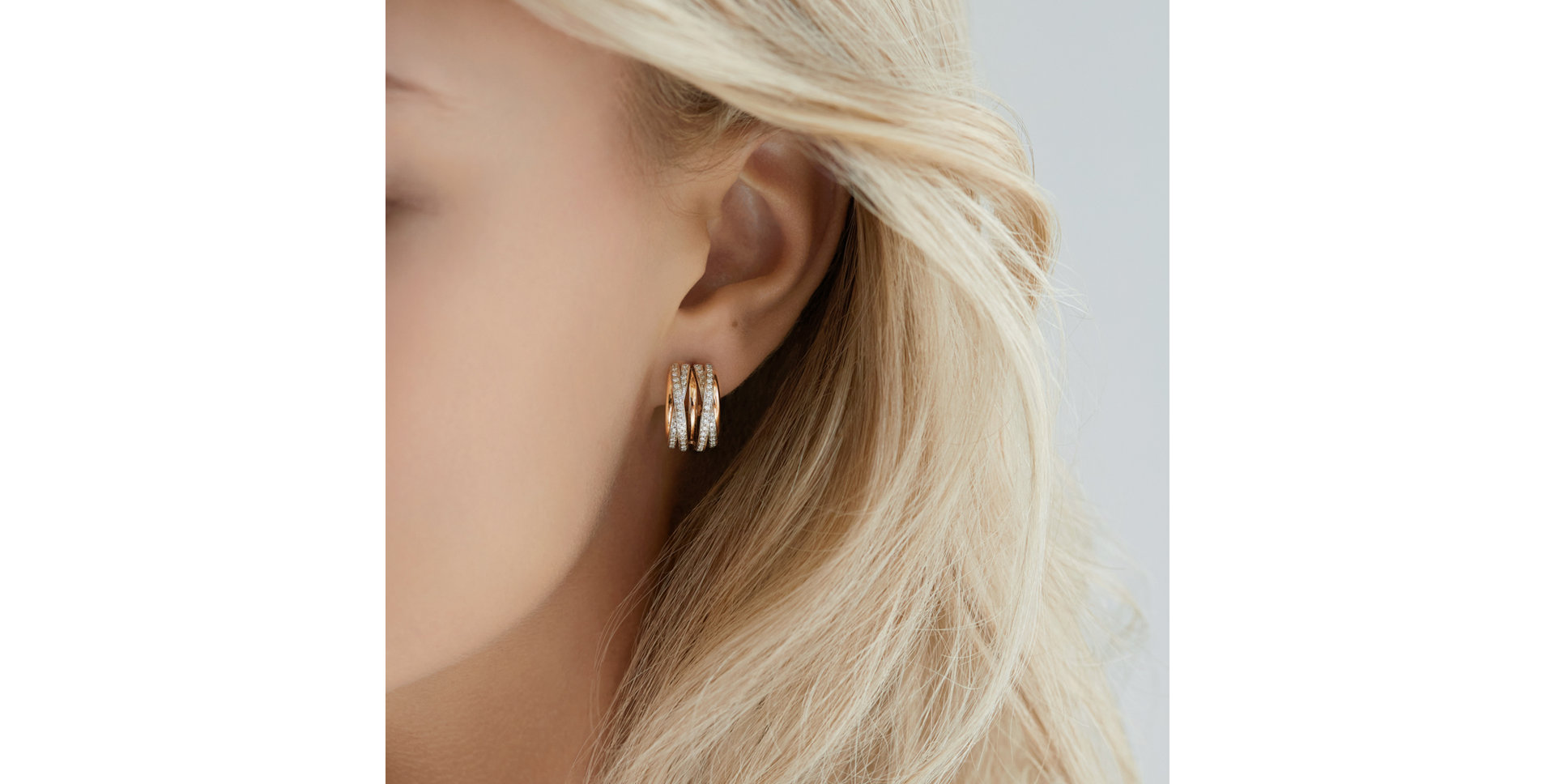 Náušnice s diamantmi Luxury Pleasure