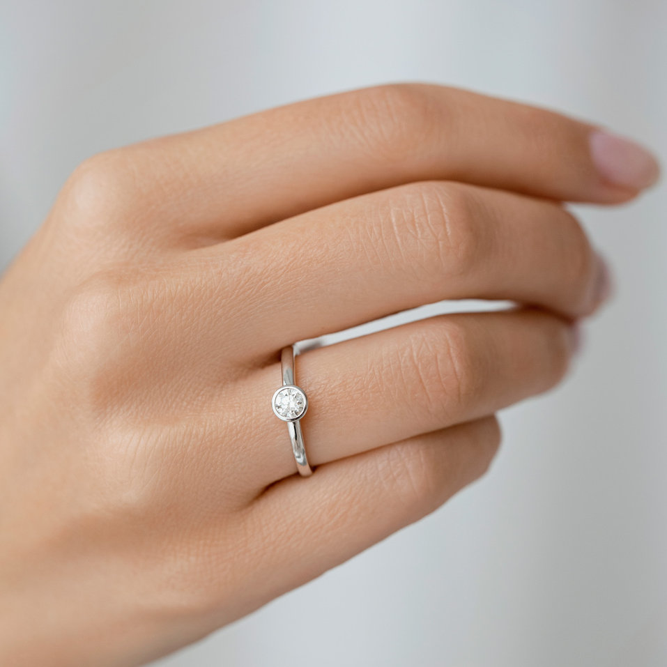 Prsteň s diamantom Seductive Glow