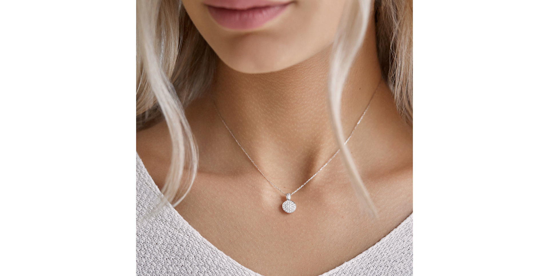 Prívesok s diamantmi Harmonic Moment