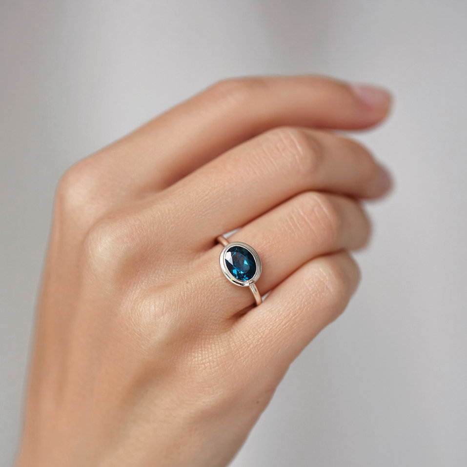 Prsteň s morganitom Bonbon