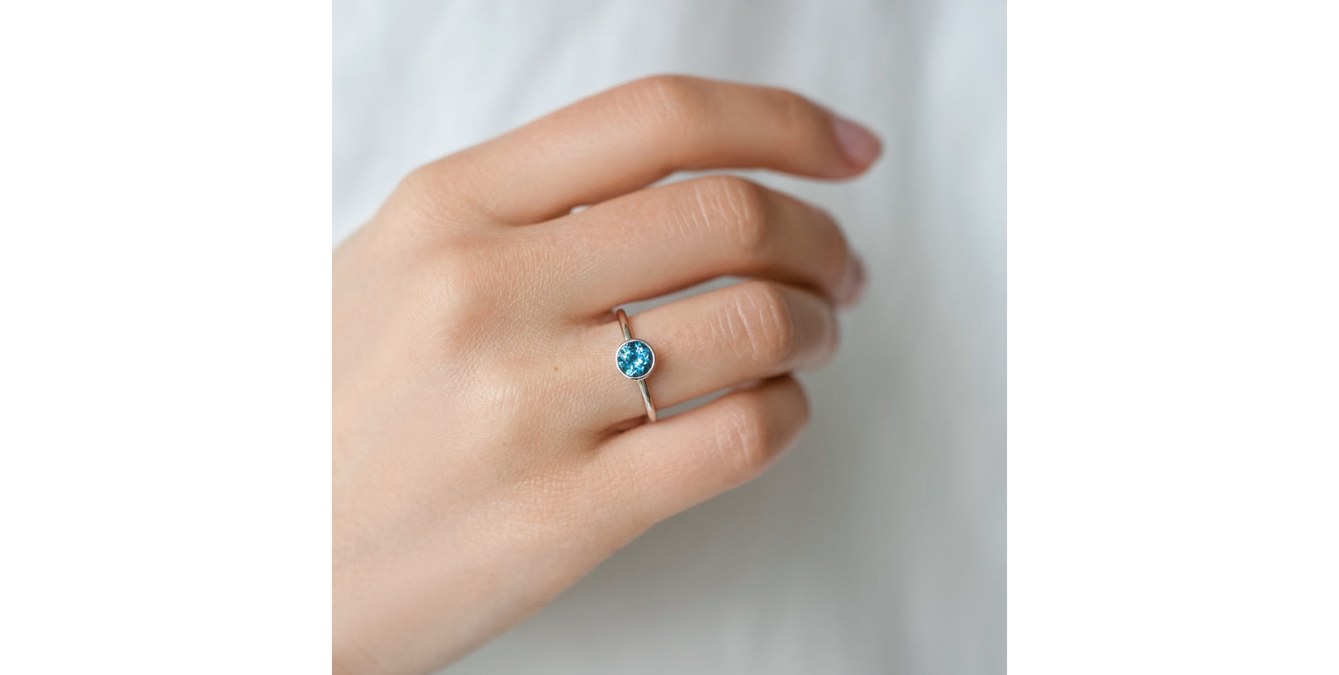 Prsteň s tanzanitom Bonbon