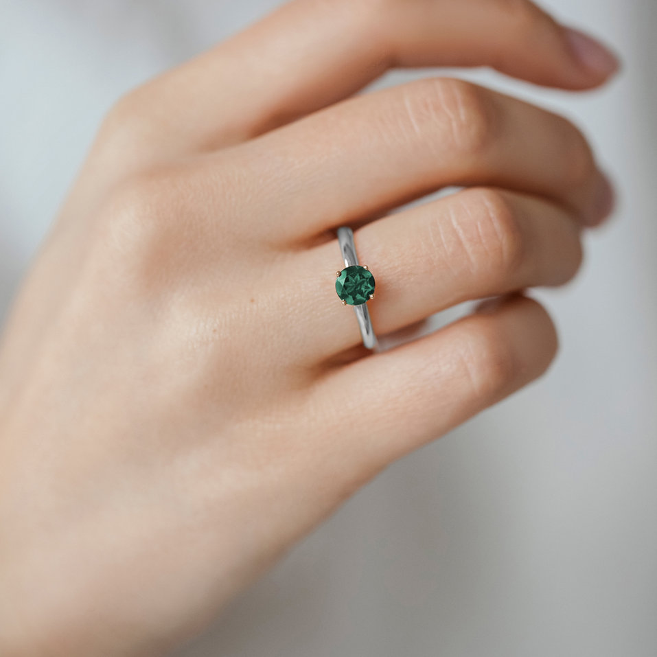 Prsteň s peridotom Bonbon