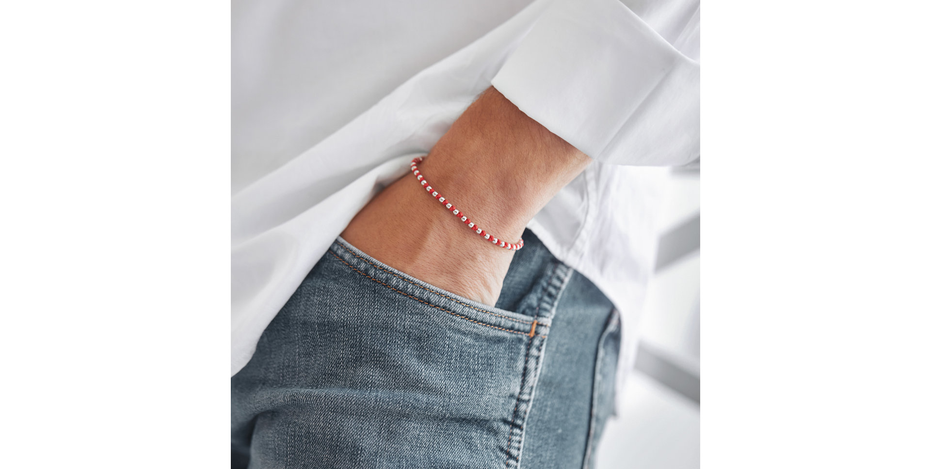 Pánsky náramok Magic Shamballa